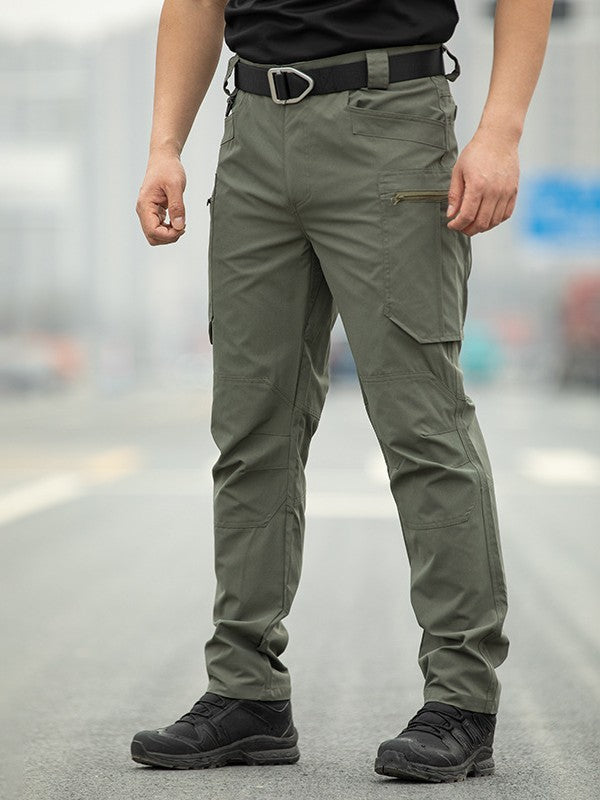 Pantalones Tácticos Multibolsillos Impermeables para Hombre