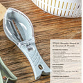 Raspador Manual de Escamas de Pescado con Tapa Protectora