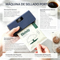 Máquina de Sellado Manual Portátil Recargable