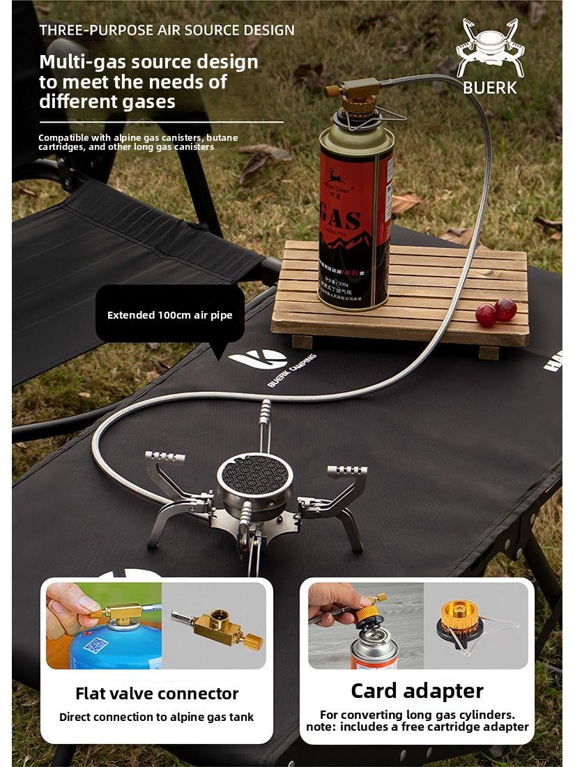 Estufa Infrarroja UFO Plegable de Acero Inoxidable
