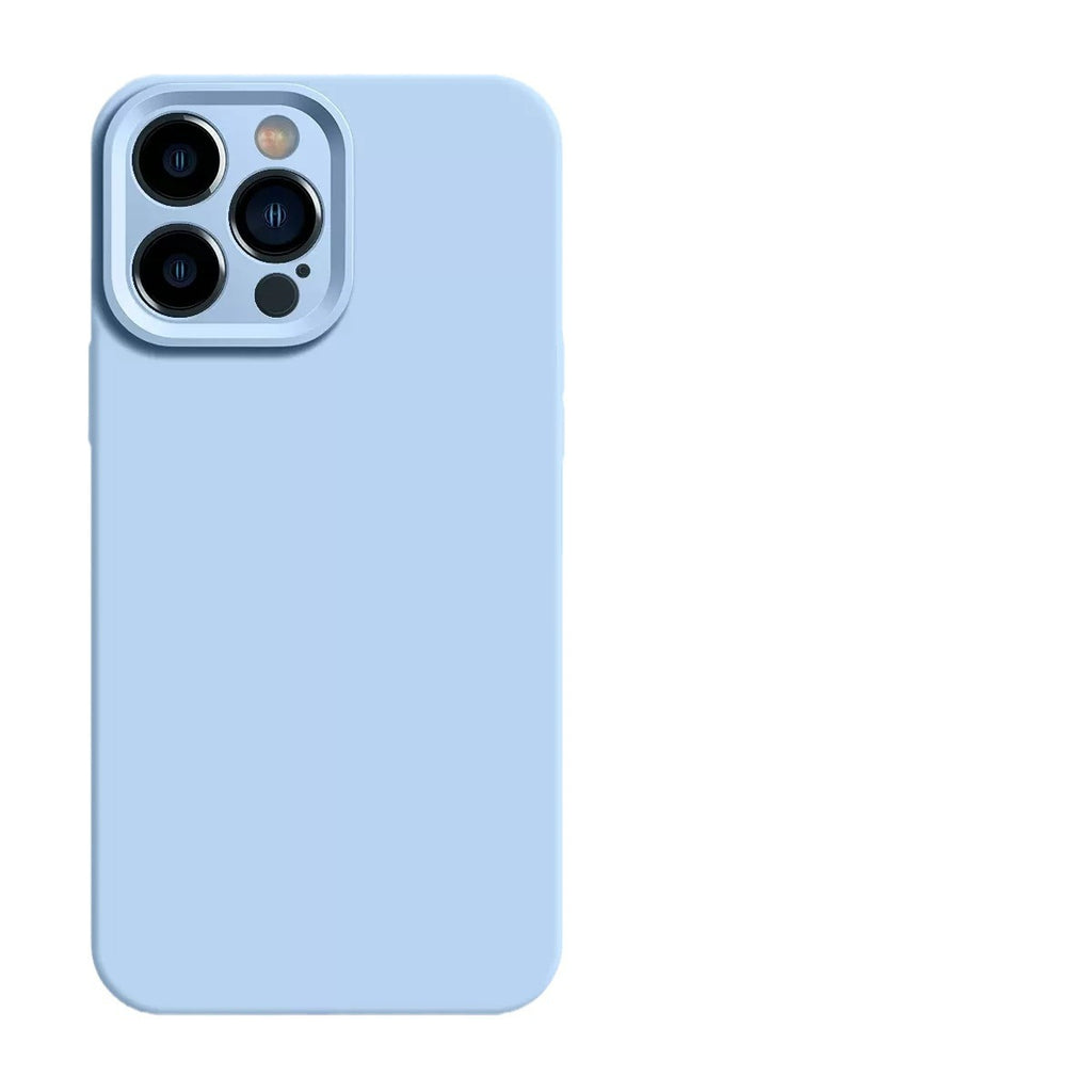 Funda de Silicona Líquida para iPhone – Cobertura Total, Antigolpes y Antihuellas