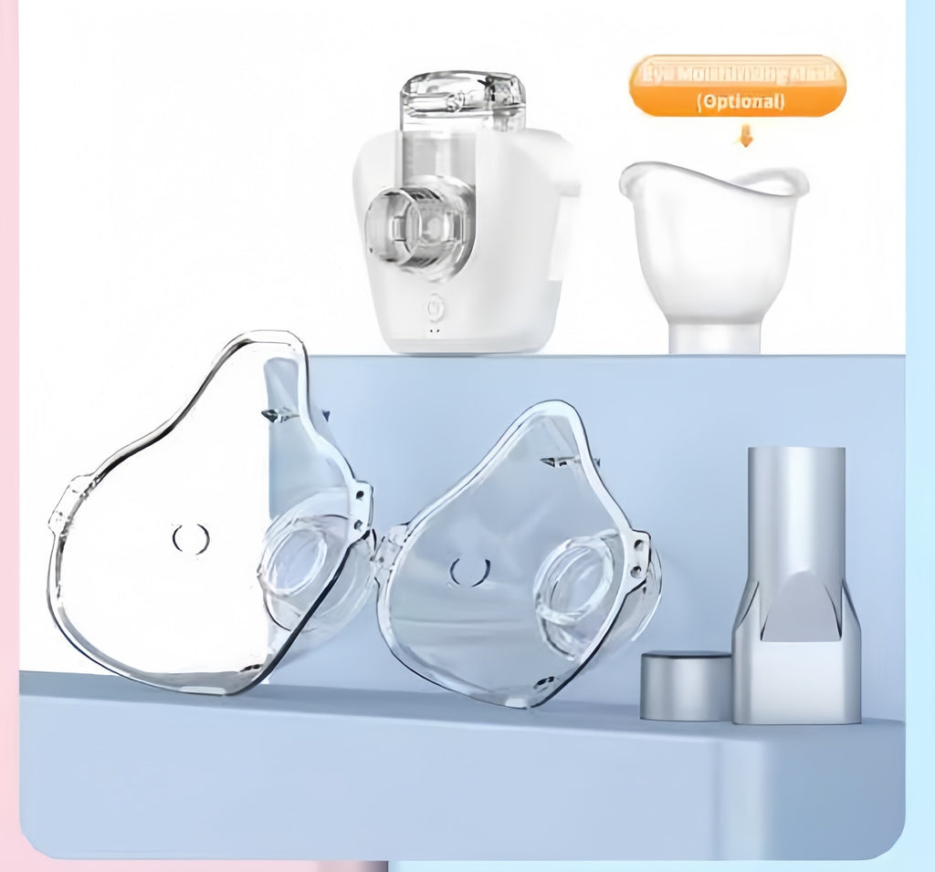 Nebulizador de Compresor Portátil Ultrasónico con Batería Recargable