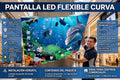 Pantalla LED Flexible Curvada P1.86