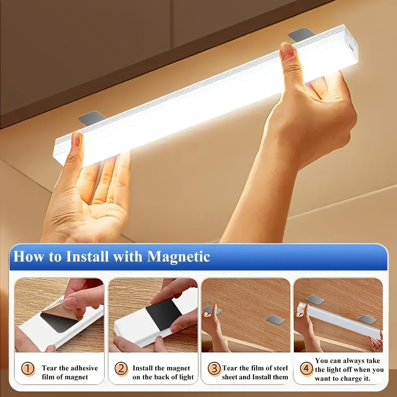 Luz LED con Sensor de Movimiento Recargable USB