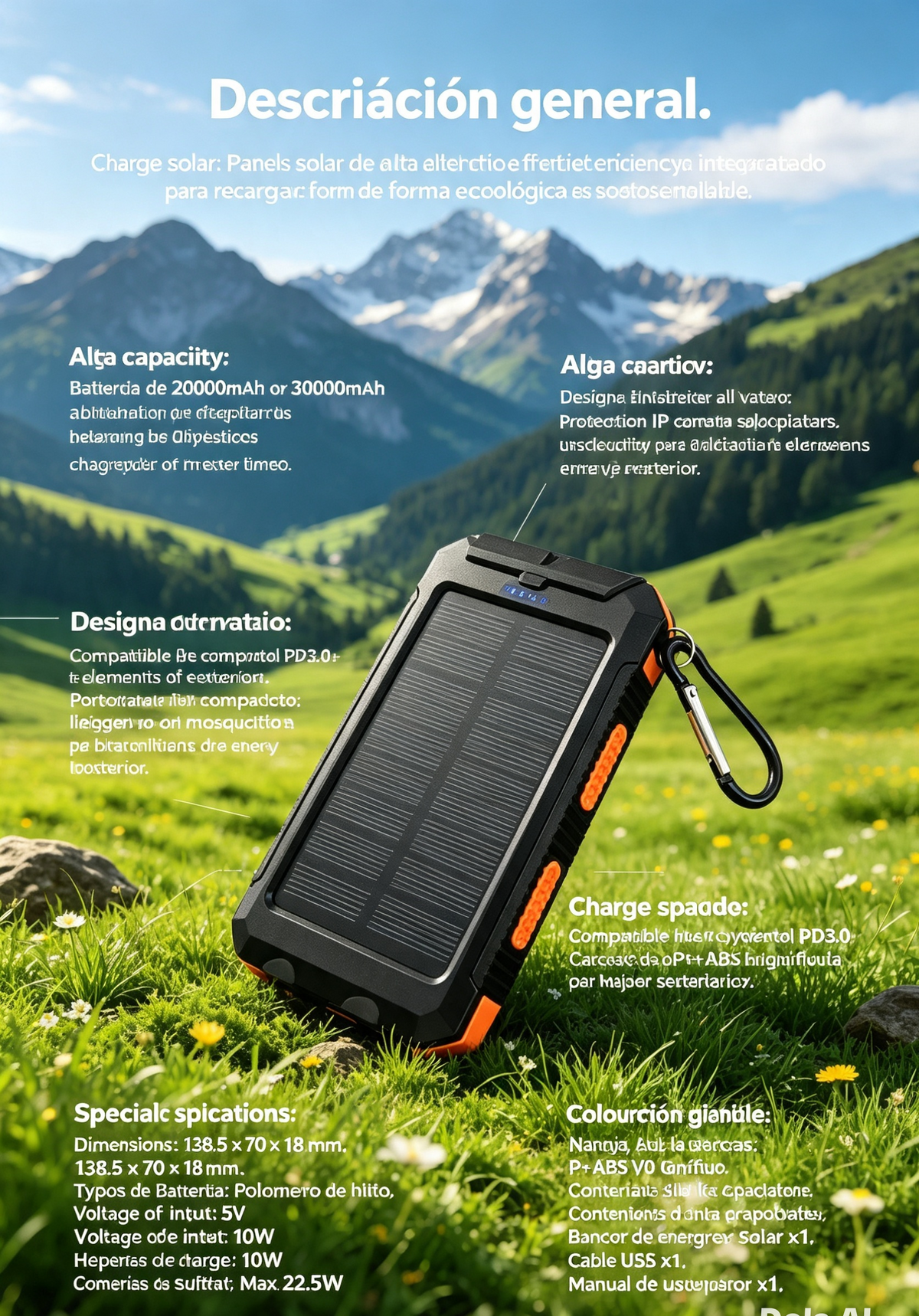 Banco de Energía Solar de Alta Capacidad