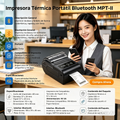 Impresora Térmica Bluetooth Portátil para Recibos MPT-II