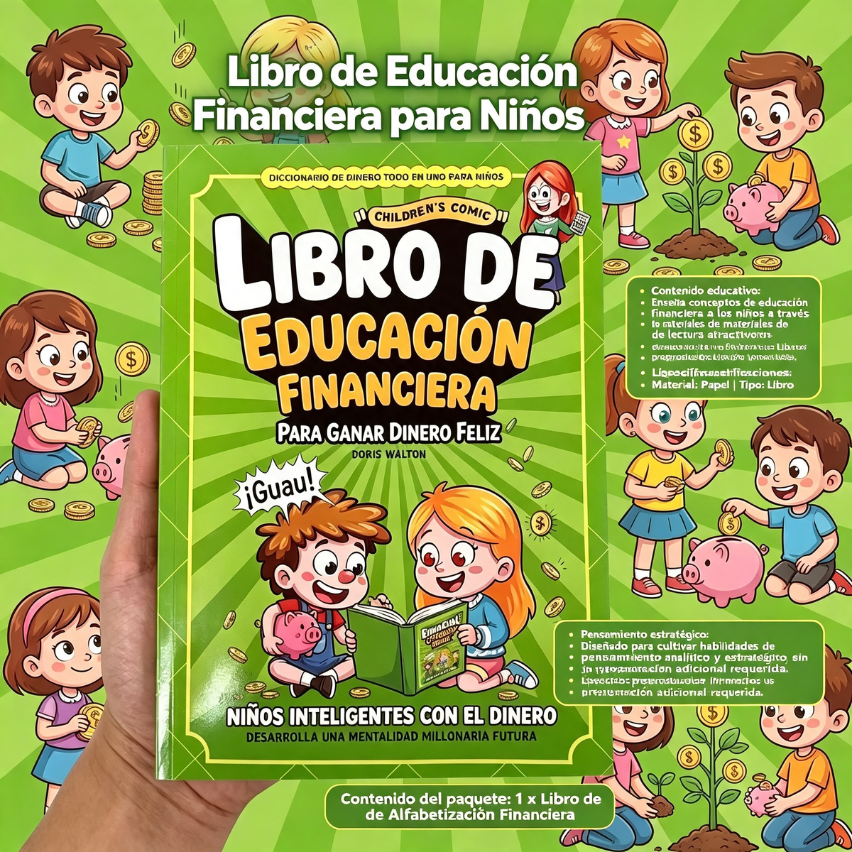 Libro de Alfabetización Financiera para Niños