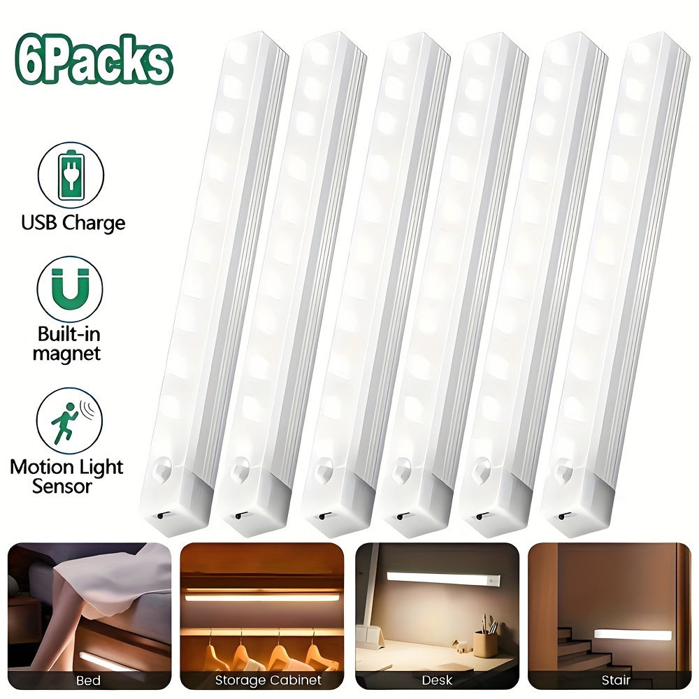 Luz LED con Sensor de Movimiento Recargable USB
