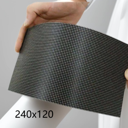 Pantalla LED Flexible Curvada P1.86