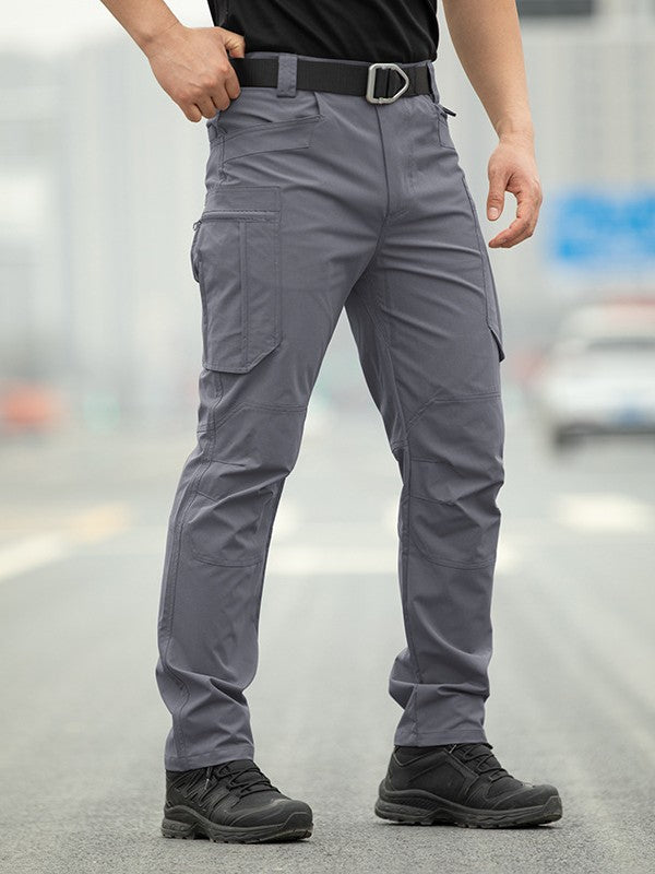 Pantalones Tácticos Multibolsillos Impermeables para Hombre