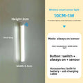 Luz LED con Sensor de Movimiento Recargable USB