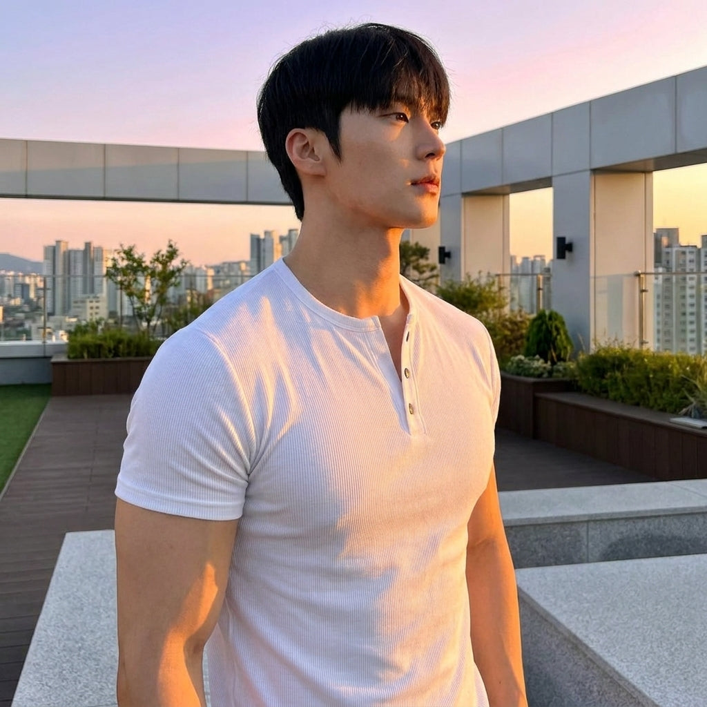 Camiseta para Hombre – Light Grey