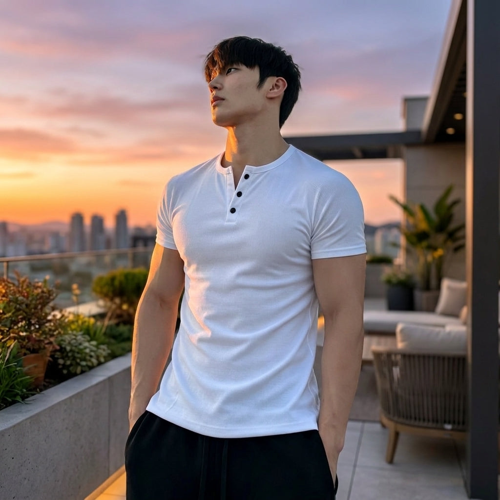 Camiseta para Hombre – Light Grey